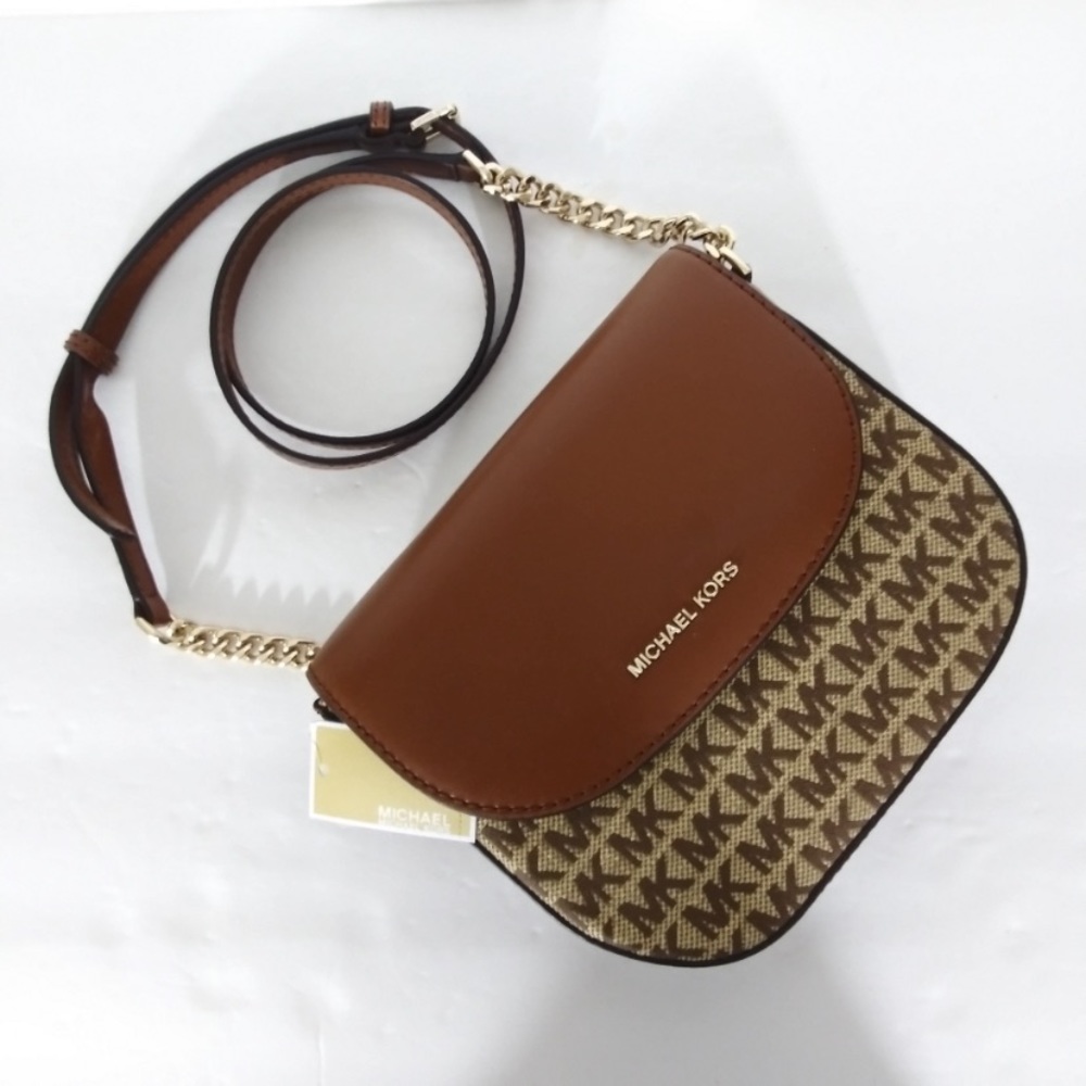Michael Kors half dome crossbody NWT